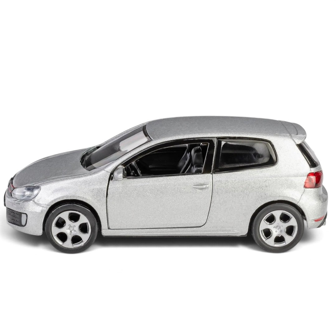 RMZ City Volkswagen Golf GTI 1:32 Scale Die-Cast Model Car – Collectible Sports Hatchback with Opening Doors, Pull-Back Action– 2 Colour Variants