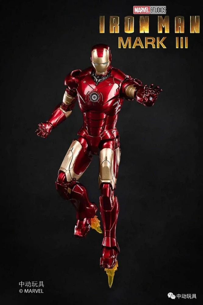 ZD Toys Ultimate 7″ Iron Man Mark III Action Figure – Marvel Avengers Collector’s Edition (No Light Function) - Jaiman Toys
