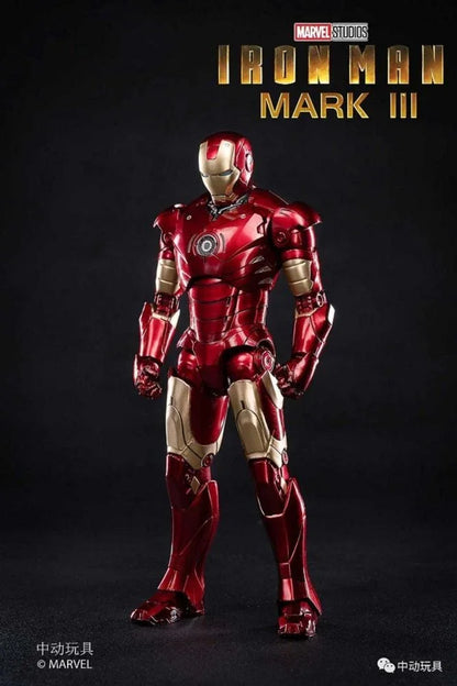 ZD Toys Ultimate 7″ Iron Man Mark III Action Figure – Marvel Avengers Collector’s Edition (No Light Function) - Jaiman Toys