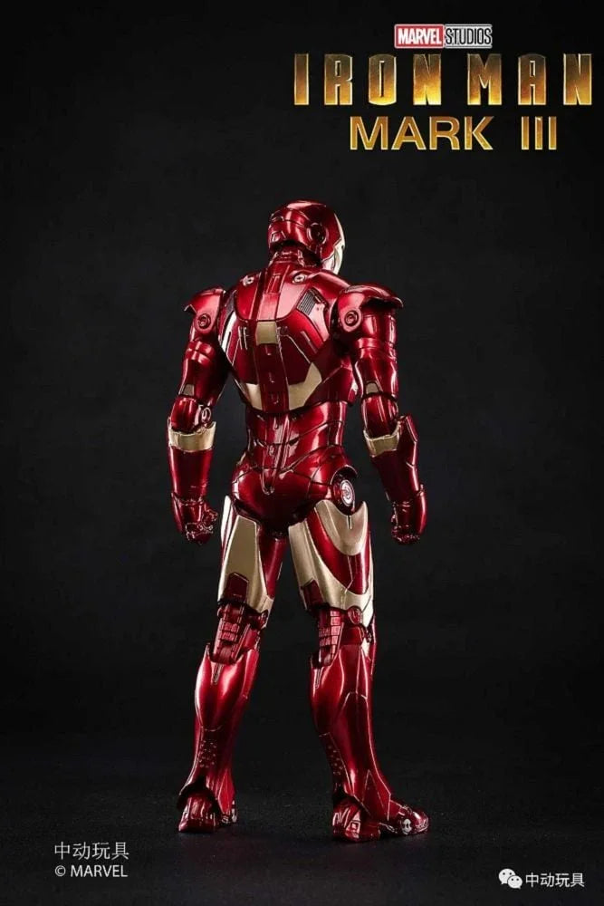 ZD Toys Ultimate 7″ Iron Man Mark III Action Figure – Marvel Avengers Collector’s Edition (No Light Function) - Jaiman Toys