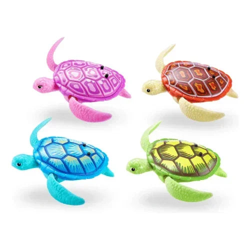 ZURU Robo Turtle Robotic Swimming Toy – Realistic Water-Activated Moving Turtle for Kids (Single Piece)