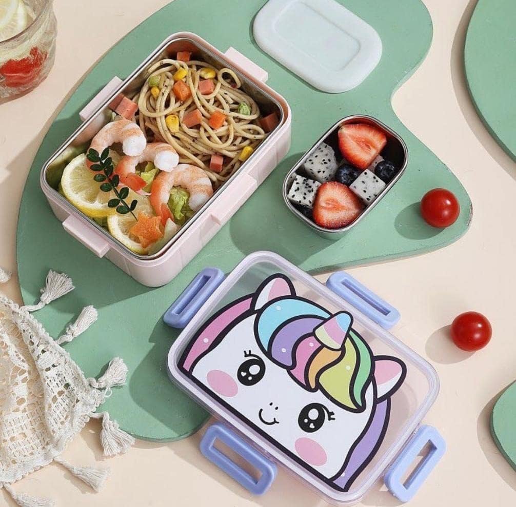 Super Cute Teeny Tony (750ml) Lunch Boxes for Toddlers With Spoon & Sc –  Myneemoe