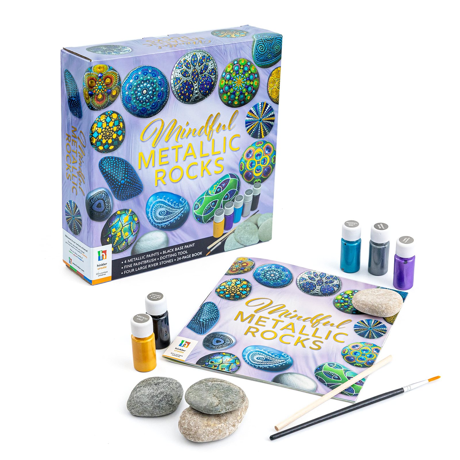 Hinkler Mandala Rock Painting Kit