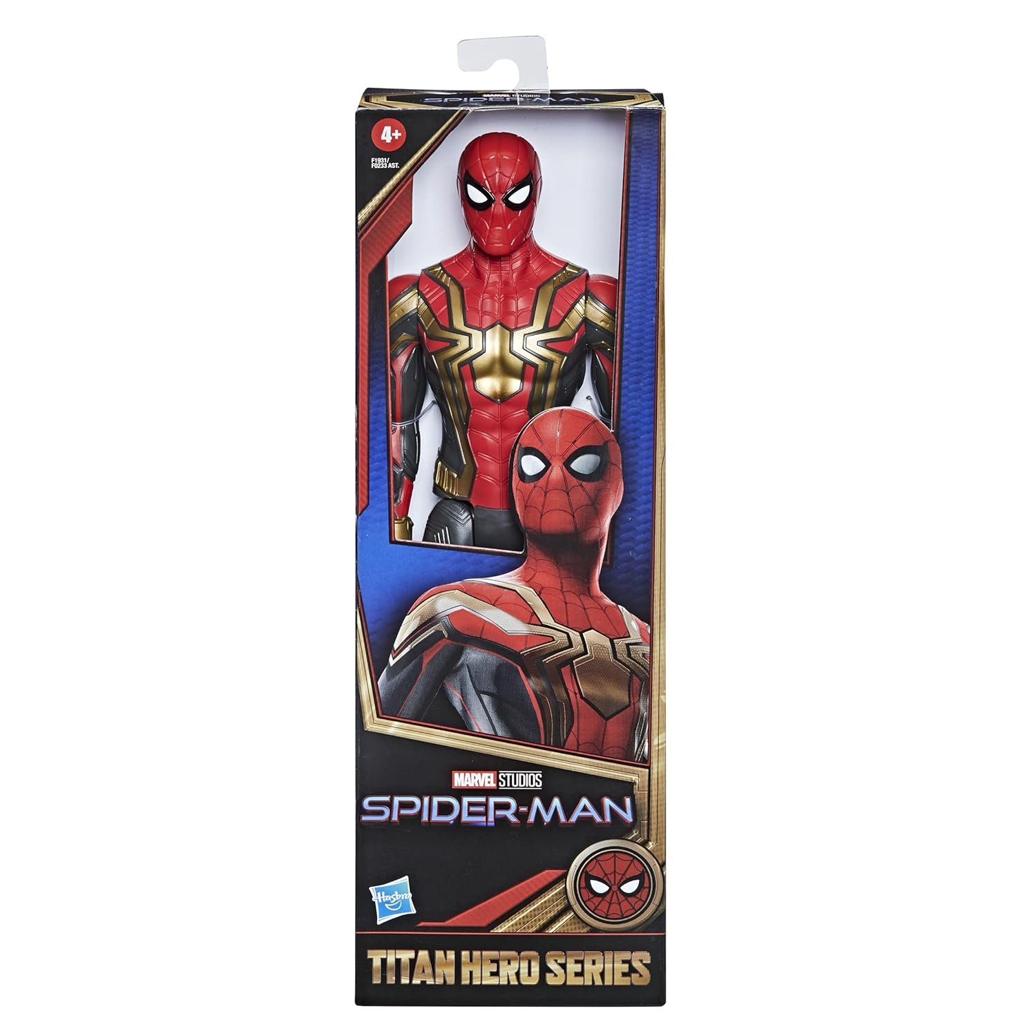 Marvel Spider-Man Titan Hero Series 30-Cm Iron Spider Integration Suit  Action Figure Toy, Inspired by Spider-Man Movie, for Kids Ages 4 and Up